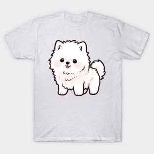 Cute Chibi Samoyed Dog T-Shirt